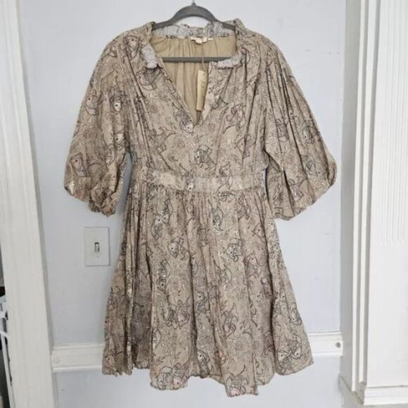 NWT Anthropologie x Let Me Be Celeste Mini Dress | 18W - Picture 3 of 6